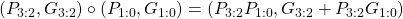 (P_{3:2},G_{3:2})\circ(P_{1:0},G_{1:0})=(P_{3:2}P_{1:0},G_{3:2}+P_{3:2}G_{1:0})